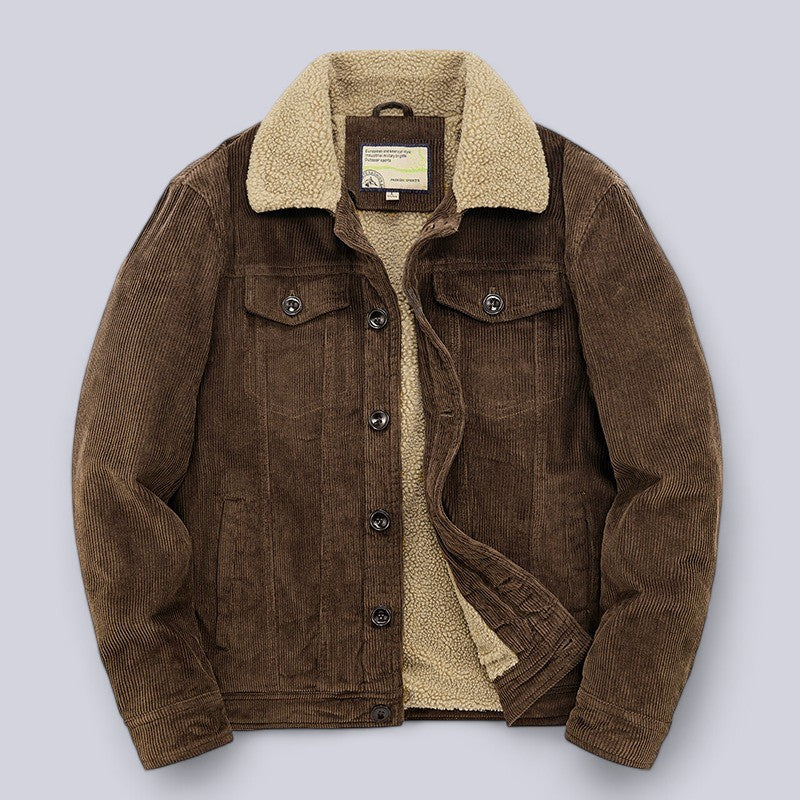 Jimmy - Padded Casual Jacket with Collar