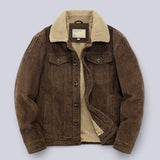 Jimmy - Padded Casual Jacket with Collar