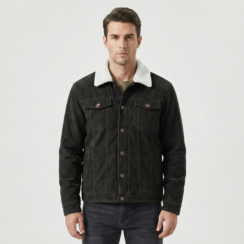 Louis - Padded Casual Jacket with Collar - 6