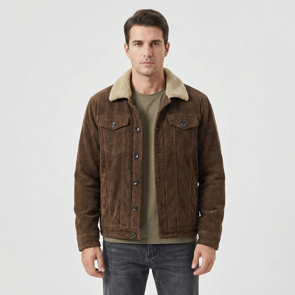 Louis - Padded Casual Jacket with Collar - 7