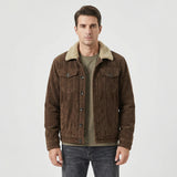 Louis - Padded Casual Jacket with Collar - 7
