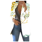 Savannah – Printed Cropped Blazer