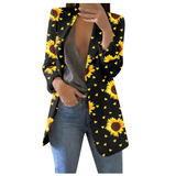 Savannah – Printed Cropped Blazer