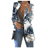 Savannah – Printed Cropped Blazer