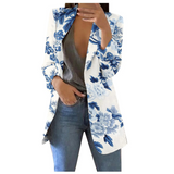 Savannah – Printed Cropped Blazer