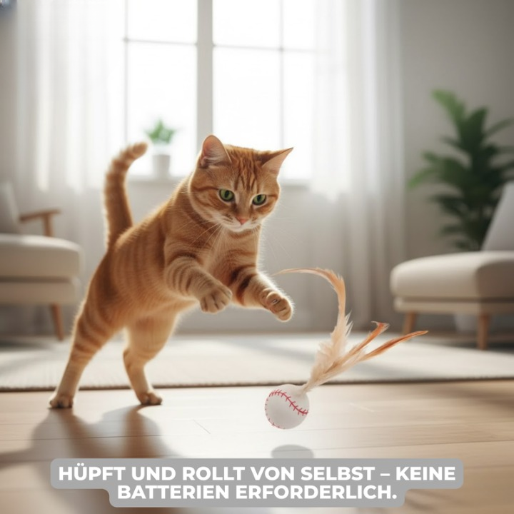 Enhanced Product Title: "FeatherBounce Katzenspielzeug - 3er-Set | Interaktives Spielzeug für Katzen mit Federn | Fördert Spiel und Bewegung" 

This title includes keywords that can help improve visibility in Google Shopping while clearly describing the p