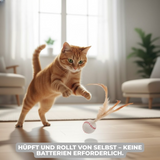 Enhanced Product Title: "FeatherBounce Katzenspielzeug - 3er-Set | Interaktives Spielzeug für Katzen mit Federn | Fördert Spiel und Bewegung" 

This title includes keywords that can help improve visibility in Google Shopping while clearly describing the p