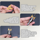 Enhanced Product Title: "WoodLuck Holzperlen-Bohrerset – Premium Drilling Set for Wooden Beads | Perfect for Crafts & DIY Projects" 

This optimized title includes relevant keywords and phrases that can improve visibility on Google Shopping while clearly