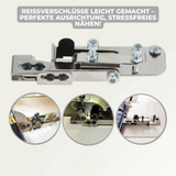 Optimized Product Title: "Präziser Reißverschluss-Nähfuß für Nähmaschinen – Ideal für exakte Nähte und professionelle Ergebnisse" 

This title includes relevant keywords and highlights the product's benefits, making it more appealing for Google Shopping.