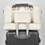 Foldable Travel Duffel Bag – Nylon, Separate Shoe Compartment & Water-Repellent