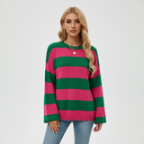Striped ladies' cardigan - Lena