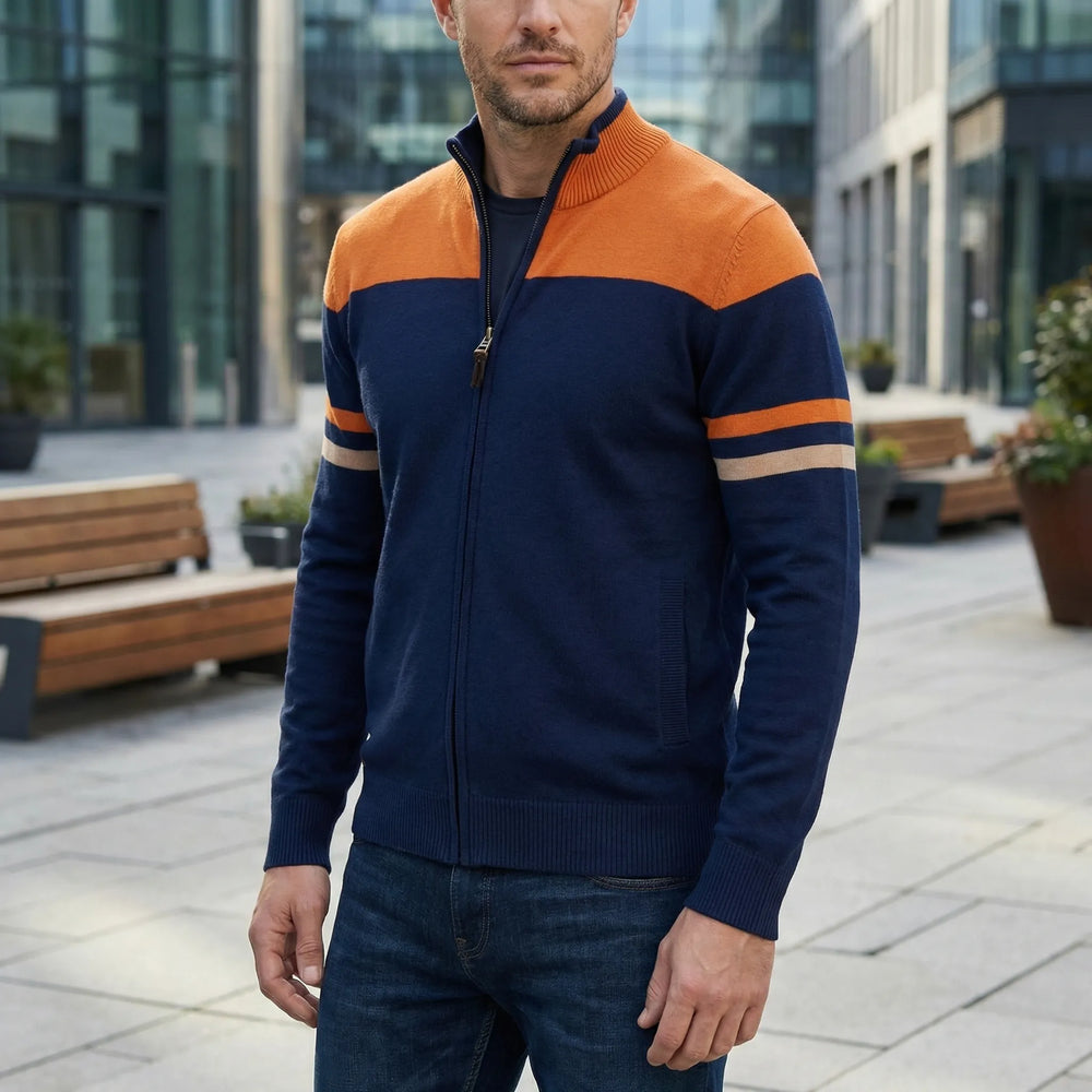 Striped Shoulder Training Jacket - Ruben