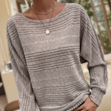 Striped Ladies' Sweater - Lara - 3