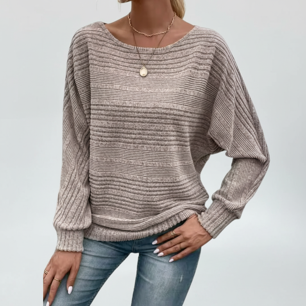 Striped Ladies' Sweater - Lara - 4