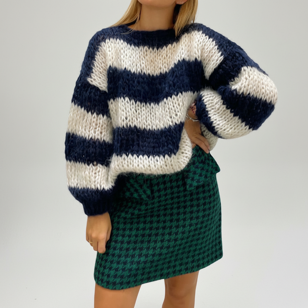 Striped knitted jumper - Hannah - 2