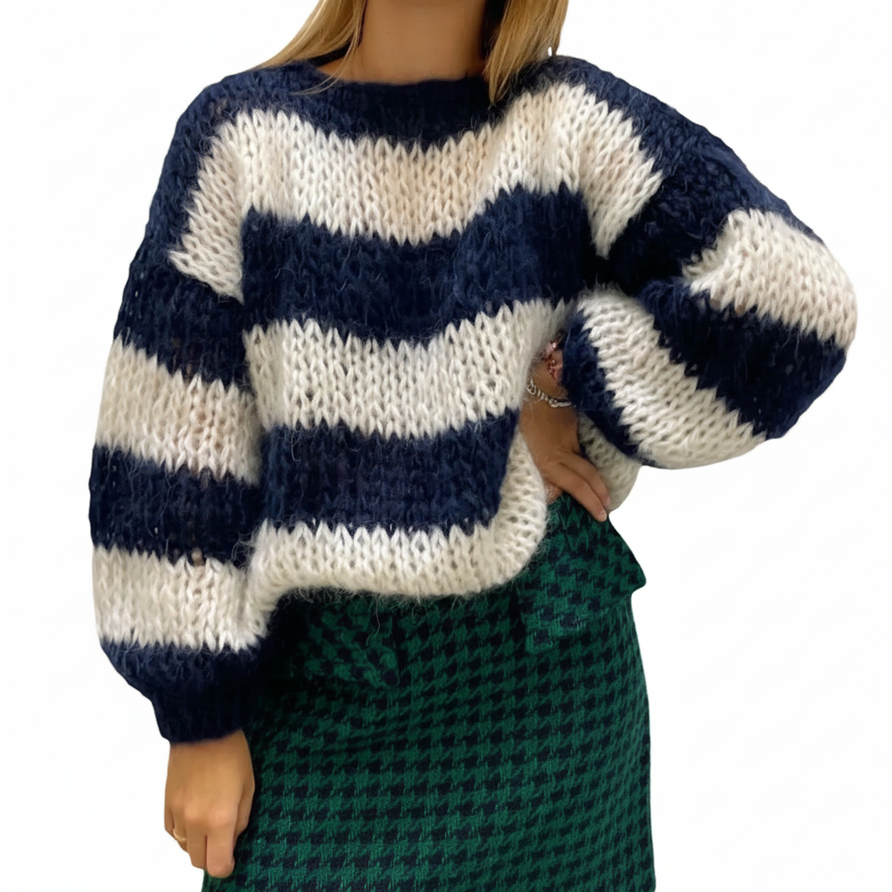 Striped knitted jumper - Hannah - 3