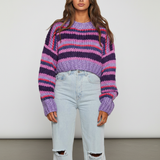 Striped knitted jumper - Hannah - 8