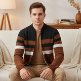 Sporty knitted sweater - Jimmy