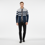 Sporty knitted sweater - Jimmy