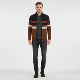 Striped knit sweater - Karl