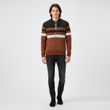 Striped knit sweater - Karl