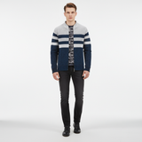Striped knit sweater - Karl
