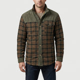 Lined jacket with plaid pattern - Joel