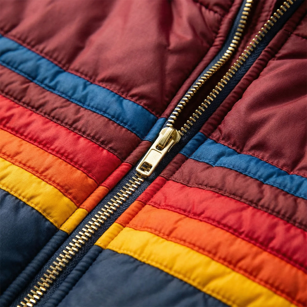 Quilted Women's Jacket with Hood - Eileen