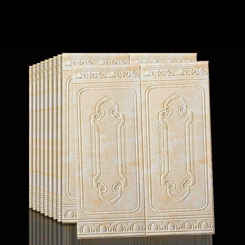3D Wall Panels 10-Pack – Self-Adhesive, Waterproof Vinyl & 70×90cm