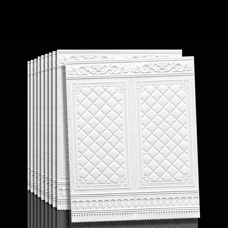 3D Wall Panels 10-Pack – Self-Adhesive, Waterproof Vinyl & 70×90cm