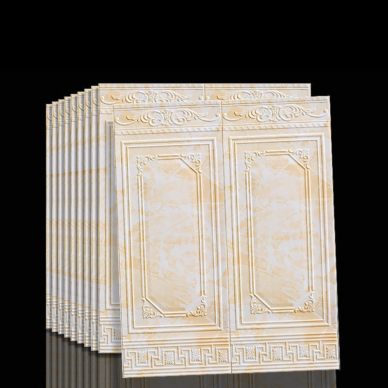 3D Wall Panels 10-Pack – Self-Adhesive, Waterproof Vinyl & 70×90cm
