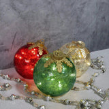 Optimized Product Title: "3er Set Glas Tischornamente für Weihnachten – Funkelnde Deko für festliche Tische" 

This title includes relevant keywords, maintains clarity, and emphasizes the festive aspect of the product, making it more appealing for Google