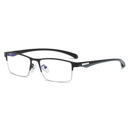 Progressive Reading Glasses – Blue Light Filter, Rimless Titanium & +1.00–+4.00 Diopter