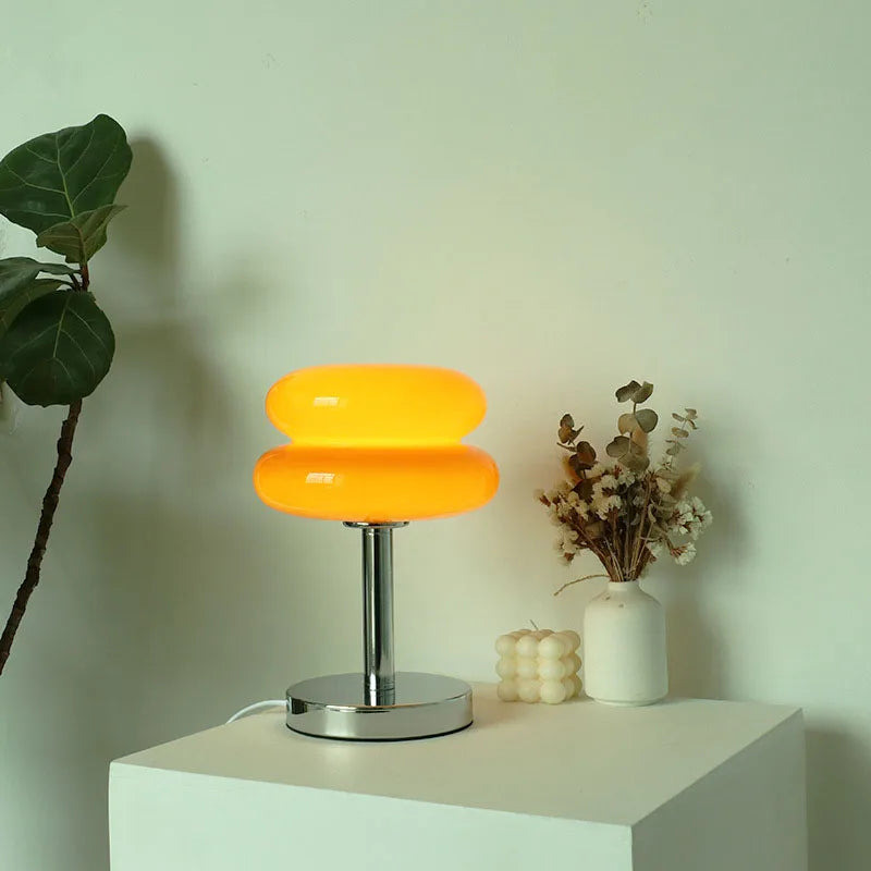 Optimized Product Title: "Moderne Glas Tischlampe mit Dimmfunktion – Elegante Beleuchtung für Wohnzimmer und Schlafzimmer" 

This title includes relevant keywords, highlights features, and specifies the intended use, making it more appealing for Google Sh