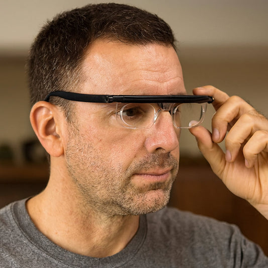 Adjustable Focus Glasses – Reading, Driving & Vision Correction Eyewear