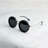 Retro Round Sunglasses – Unisex, UV400 Protection, Lightweight 150g