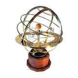 KosmosMaster Grand Orrery – Handcrafted Solar System Model with 28 Moons and 9 Planets | Bowlift