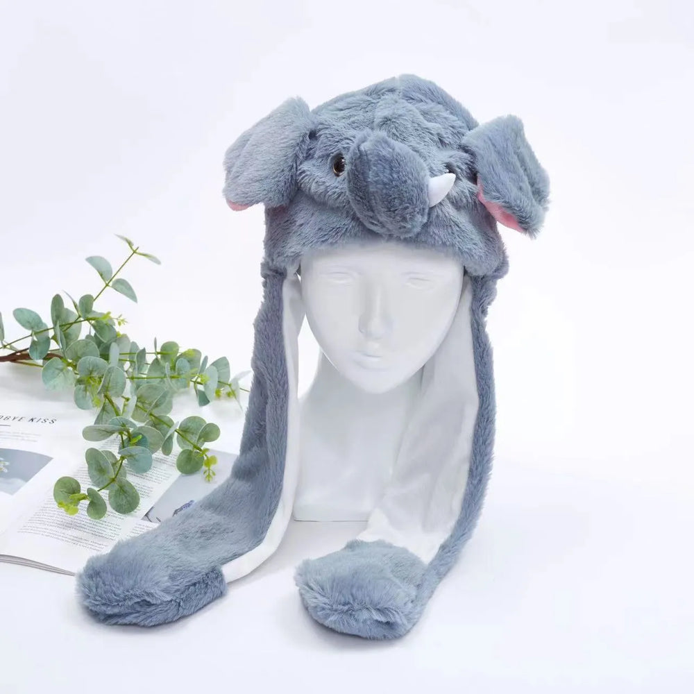 BunnyBounce Hat - Gray Elephant