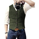 Mason Denim Vest – Green