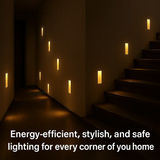 LED Recessed Wall Light with Motion Sensor