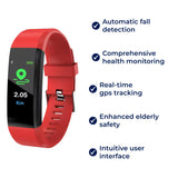 GuardianTime | Smartwatch for Seniors – Fall Detection – Health Monitoring – GPS Tracker – Elderly Safety Kalsten