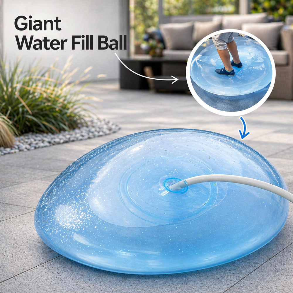 Inflatable Play Ball – Tear-Resistant TPR, BPA-Free & 50-120 cm Sizes