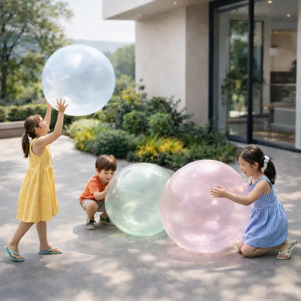 Inflatable Play Ball – Tear-Resistant TPR, BPA-Free & 50-120 cm Sizes