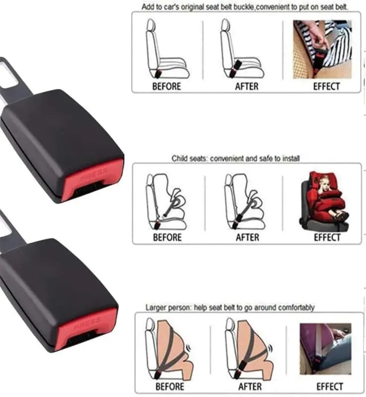 Enhanced Product Title: "Gurt-Clip Verlängerung 2er-Set – Komfortable Lösung ohne Würgegefühl für optimalen Sitz" 

This title includes relevant keywords while emphasizing comfort and the product's benefits, making it more appealing for Google Shopping.