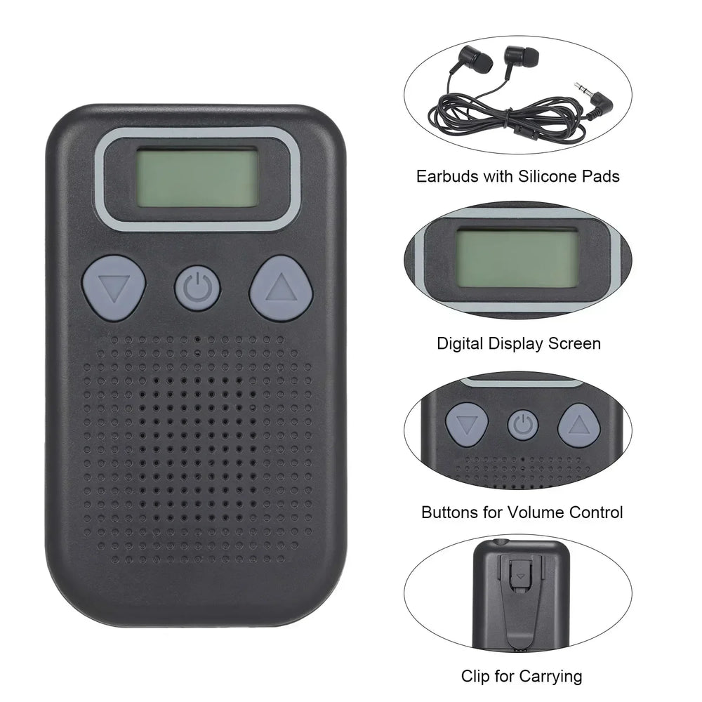 Kalsten | Hearing Aid Sound Amplifier – Battery-Powered In-Ear Hearing Enhancement Device with Headset for Seniors and Adults