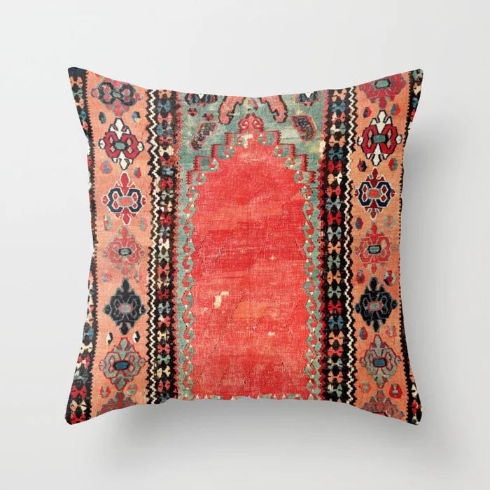 Oriental Cushion Cover – Plush Fabric, Hidden Zipper & 40–60cm Sizes