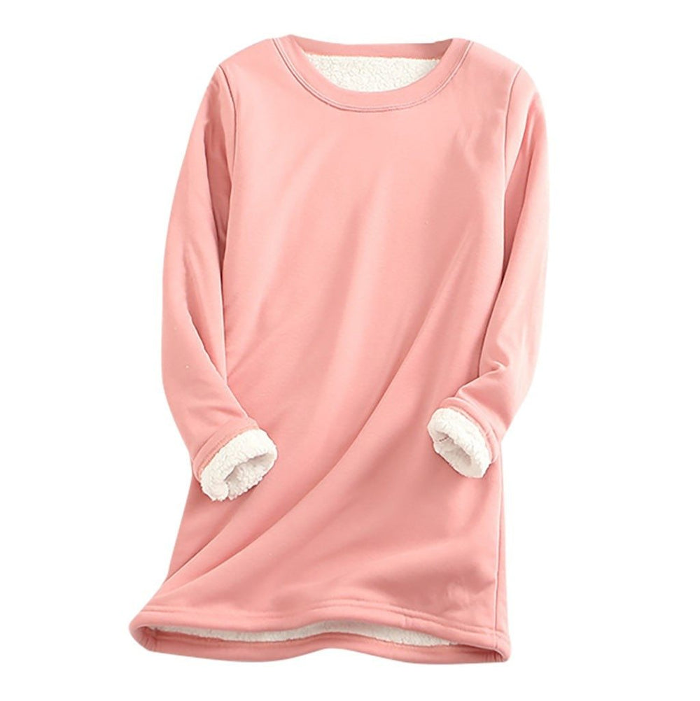 Ladies' fleece pullover with lining – Mira - 10