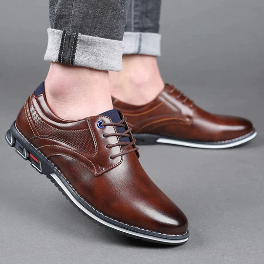 Orthopedic Leather Men's Shoes – Finn