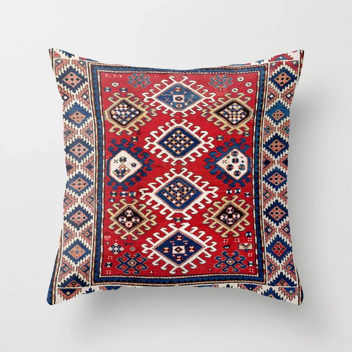 Oriental Cushion Cover – Plush Fabric, Hidden Zipper & 40–60cm Sizes