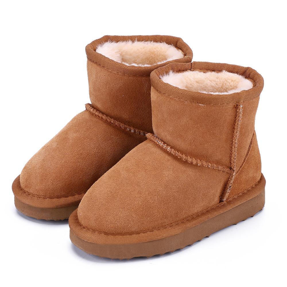 LisanneBoots Winter Boots for Kids - Light Brown